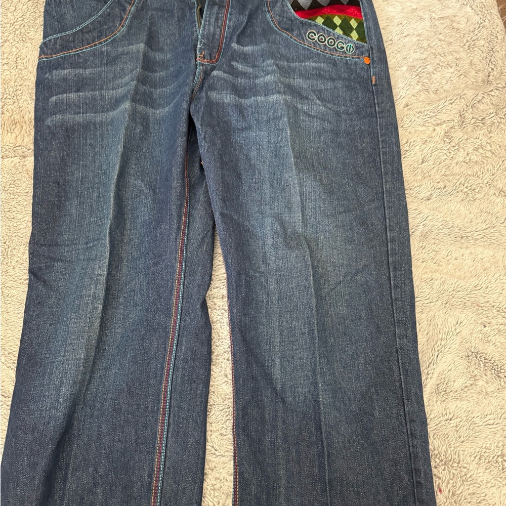 COOGI Multicolor Accent Denim Jeans